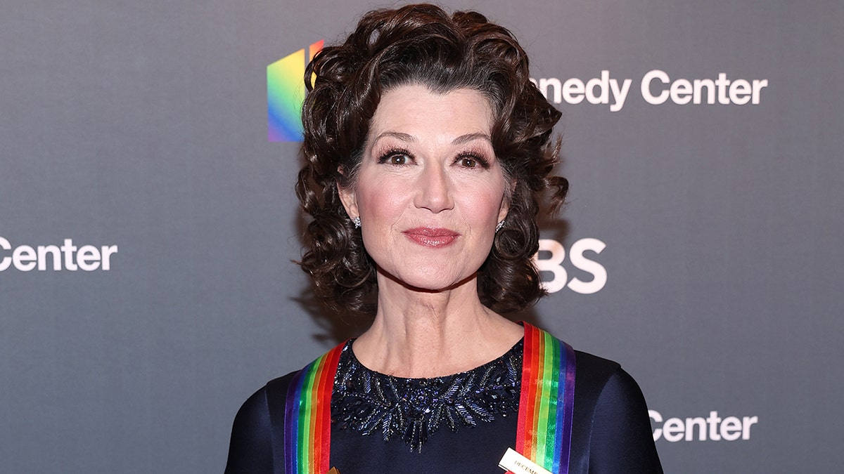 Amy Grant standing at the 45th Kennedy Center Honors ceremony in Washington, D.C.